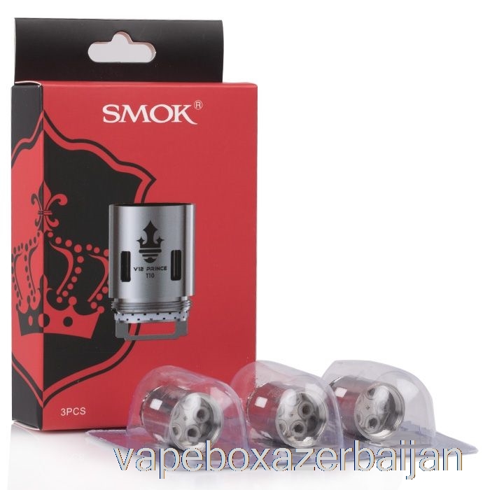 Vape Box Azerbaijan SMOK TFV12 Prince Replacement Coils 0.12ohm V12 Prince-T10 Coils